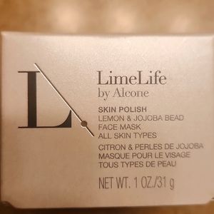 LimeLife by Alcone Skin Polish Face Mask Lemon & Jojoba NEW. 1oz.